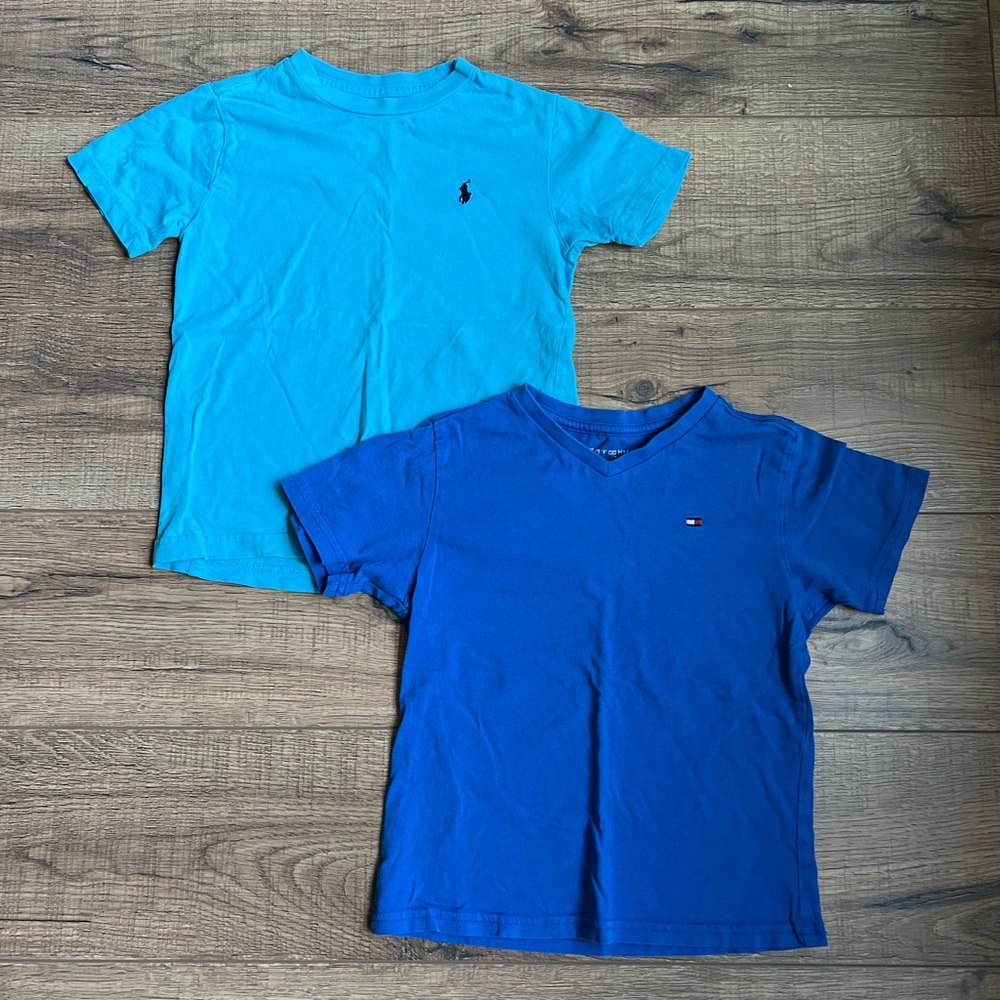 Boys t shirt set Ralph Lauren and Tommy Hilfiger